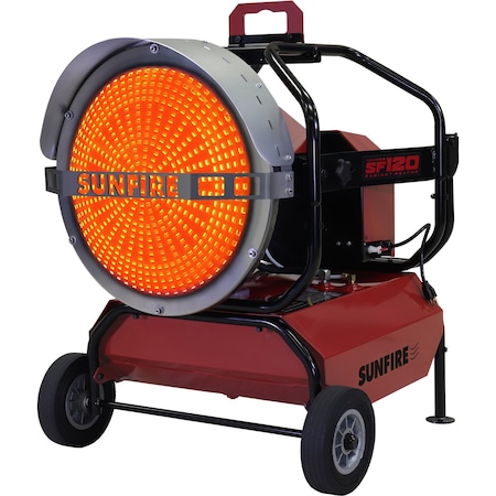 Sunfire Indoor/Outdoor Portable Radiant Heater, 120,000 BTU SF120